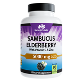 Elderberry 65:1 Extract with Zinc & Vitamin C - 90 capsules