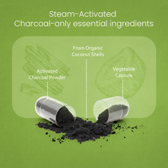 Activated Charcoal - 100 capsules