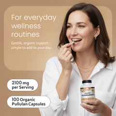 Organic Ashwagandha 2100 mg – 100 Capsules