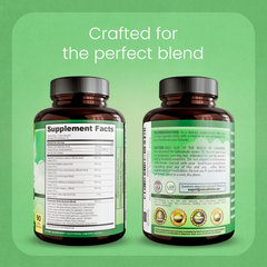 Sea Moss, Black Seed Oil, Bladderwrack, Turmeric, Ashwagandha, Burdock, Vitamin C, D3, Yellow Dock Root, Manuka, Dandelion - 90 capsules