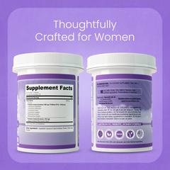 Women's Probiotic 70 Billion CFU with Prebiotic Fiber - 6 Targeted Strains - 30 Capsules