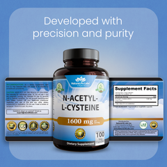 N-Acetyl L-Cysteine (NAC) – 100 Capsules