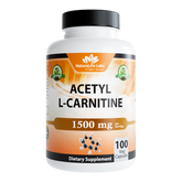 Acetyl L-Carnitine (ALCAR) 1500 mg – 100 Capsules