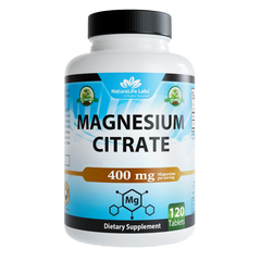 Magnesium Citrate 400 mg – 120 Vegan Capsules