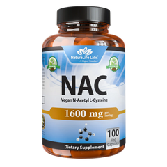 N-Acetyl L-Cysteine (NAC) - 1600 mg - 100 Capsules