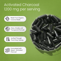 Activated Charcoal - 100 capsules