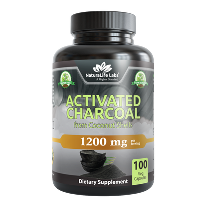 Activated Charcoal - 100 capsules